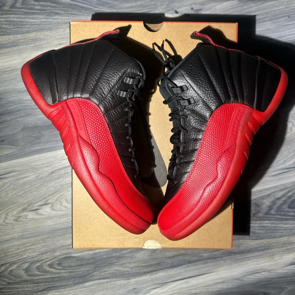 Jordan 12 flu game men’s sizes - Picture 6 of 7